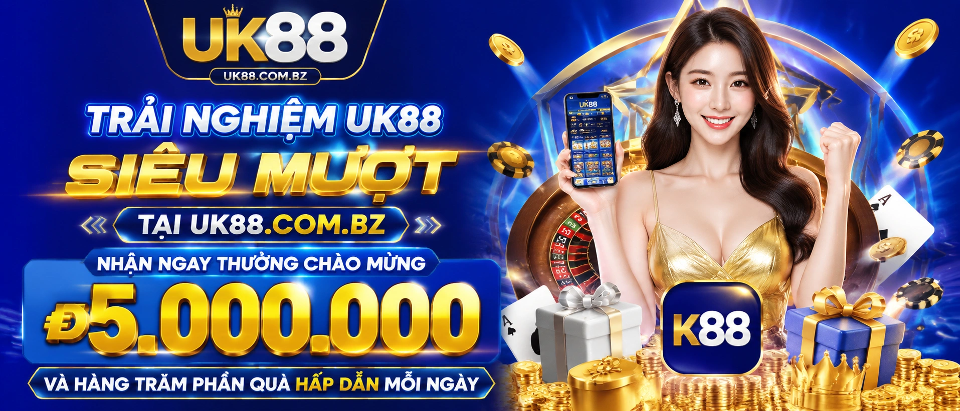 UK88 Casino | Nổ Hũ, Bắn Cá, Live Casino 2 Mobile slot rooms with fast loading play