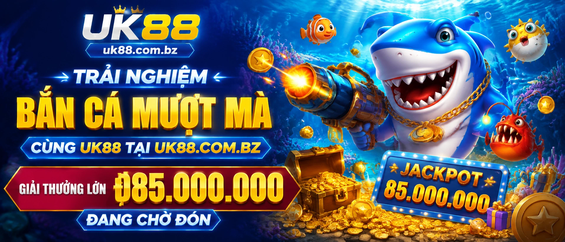Liên hệ UK88.com.bz | Hỗ trợ casino, no hu 4 uk88 fish banner 3